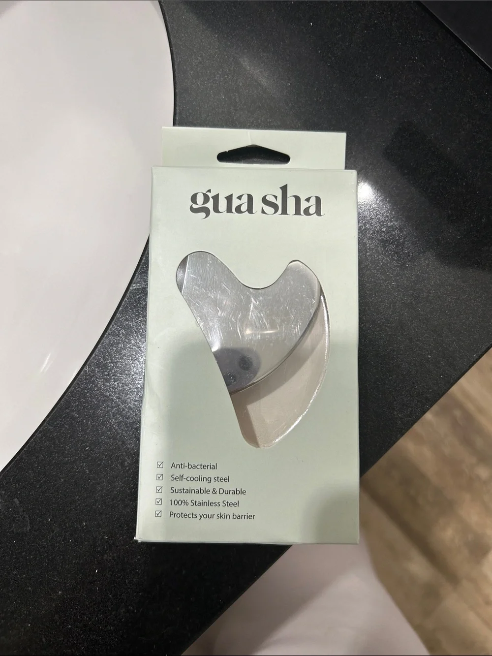 Target Stainless Steel Gua Sha Tool - Silver